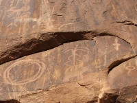 Petroglyphs at Three Finger Cyn